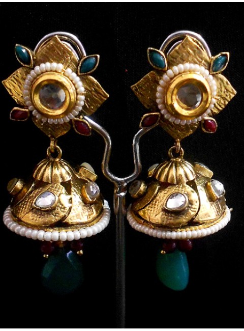 Polki Earrings